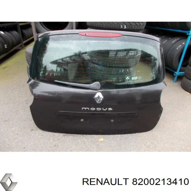 8200213410 Renault (RVI) guardabarros interior, aleta trasera, izquierdo