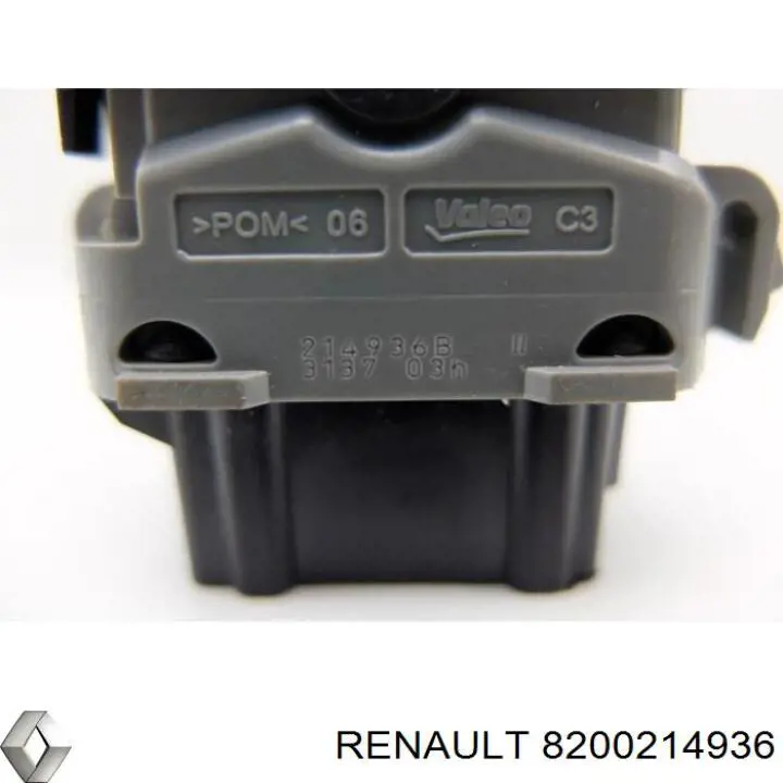 Comprar 8200214936 Renault (RVI) Botón de encendido del motor del elevalunas trasero