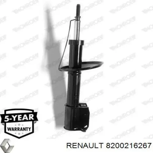 8200216267 Renault (RVI) amortiguador delantero