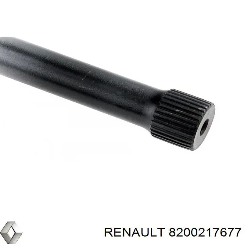 8200217677 Renault (RVI) barra de torsión trasera derecha
