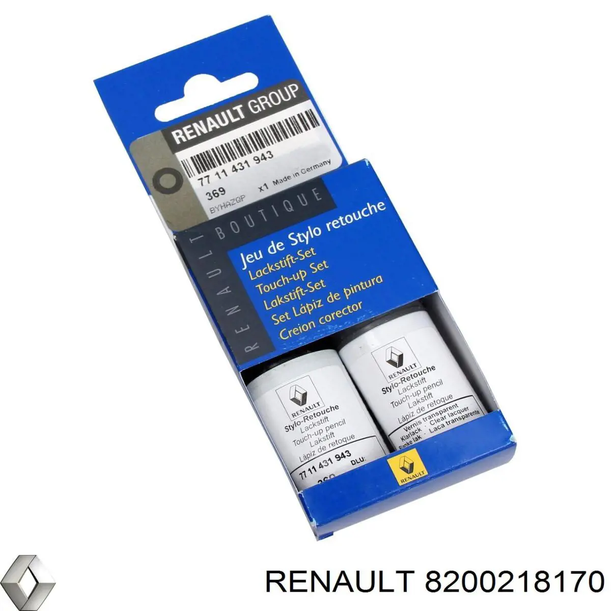 Módulo de interruptores del volante Renault (RVI) 8200218170