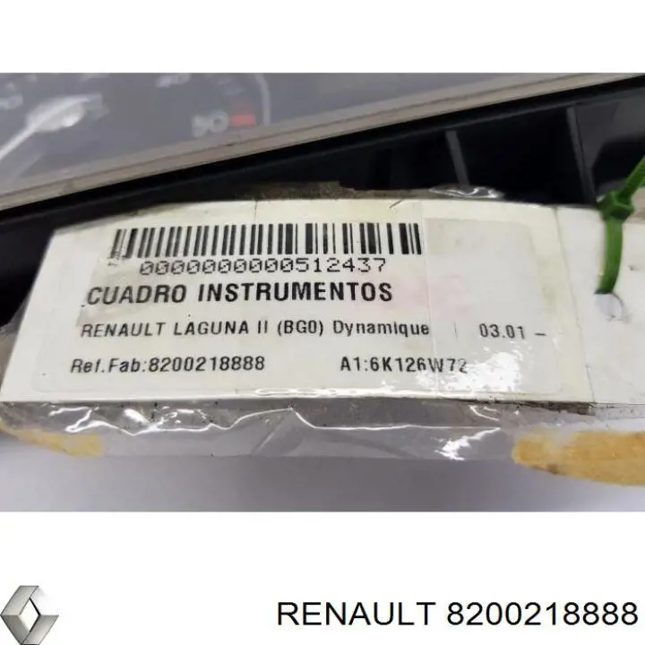 Comprar 8200218888 Renault (RVI) 