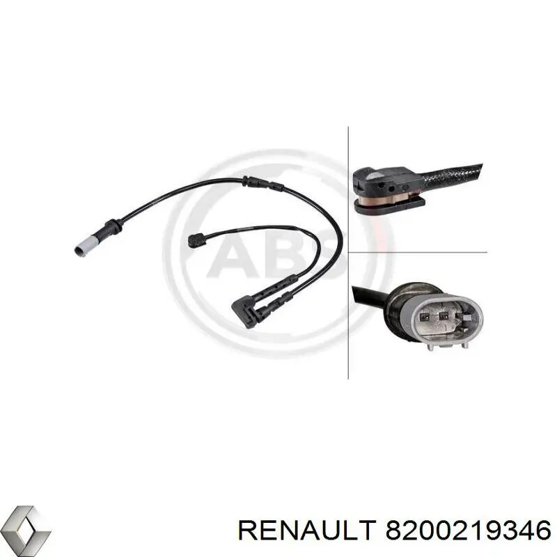Amortiguador Para Porton Trasero (3/5 Puertas Traseras (Lisas) para Renault Modus (JP0)
