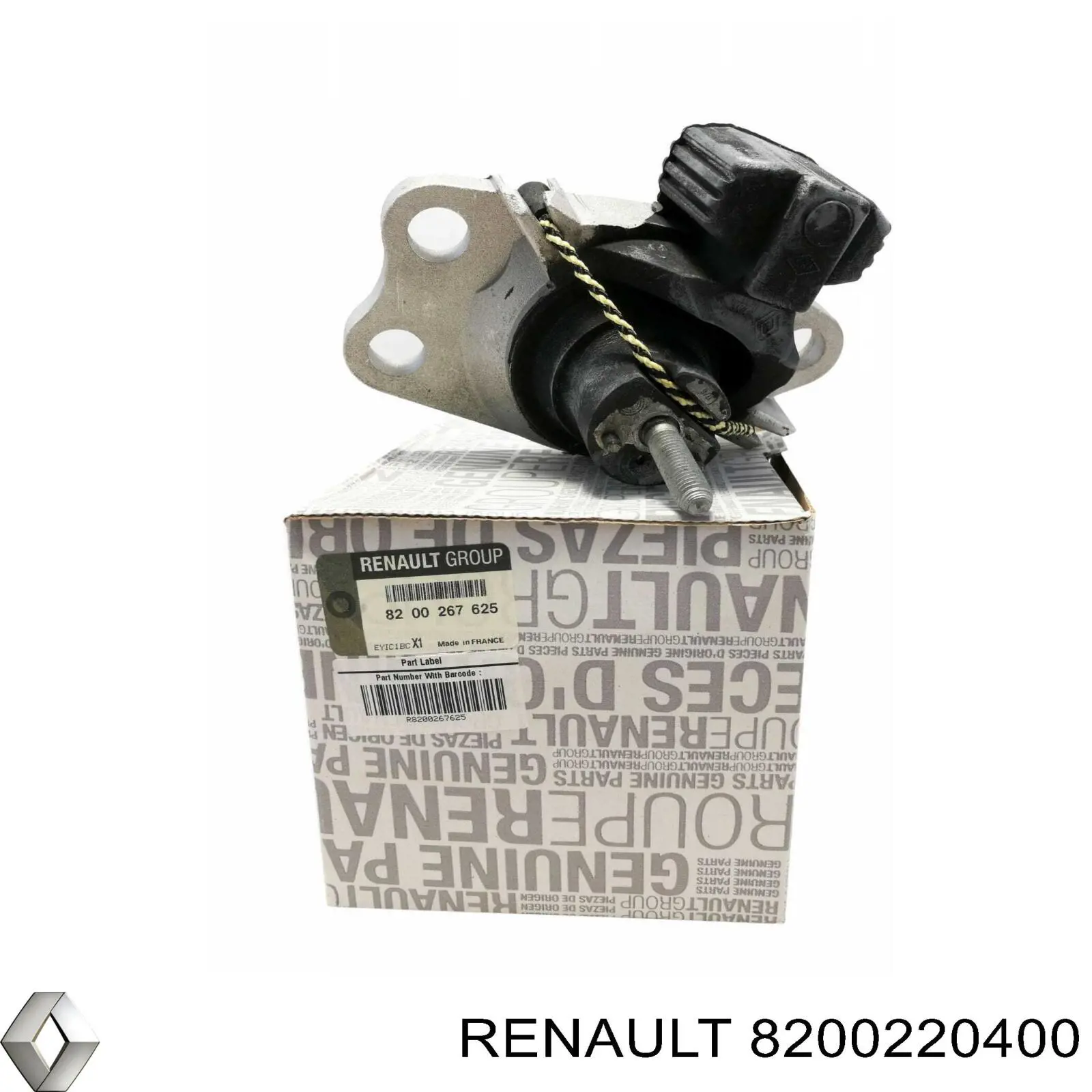 8200220400 Renault (RVI) soporte de motor derecho