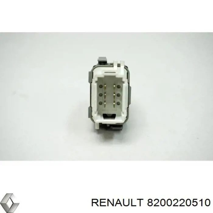 Botón de encendido del motor del elevalunas trasero Renault (RVI) 8200220510 precio, desde 13,02 EUR