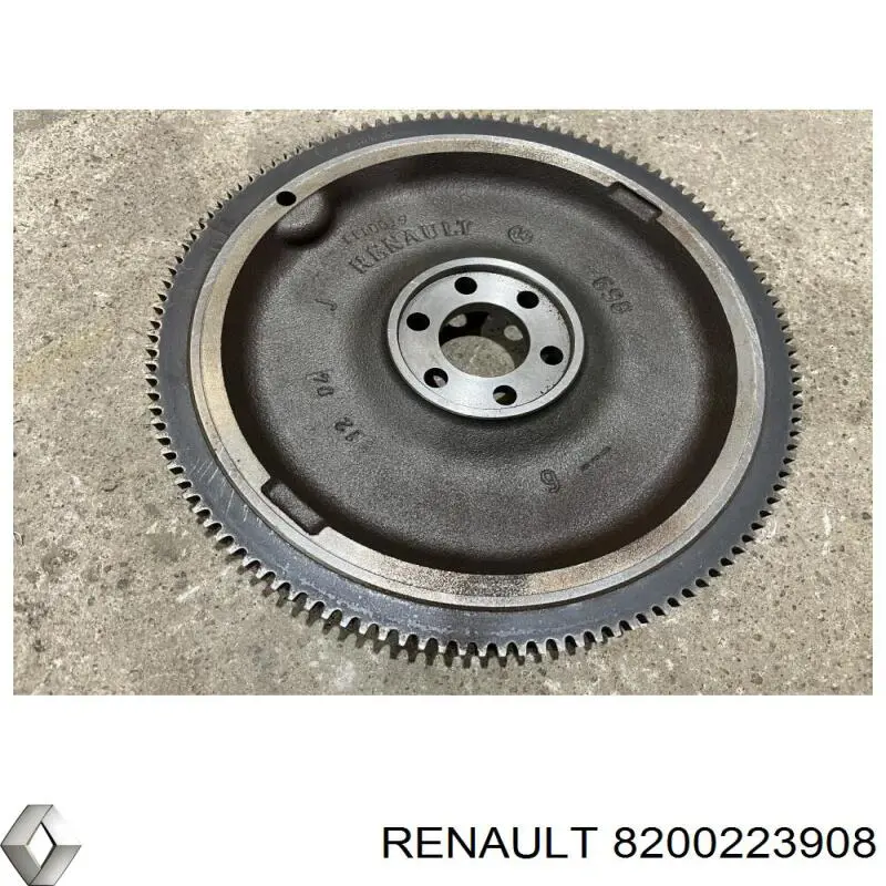 Volante motor 8200223908 Renault (RVI)