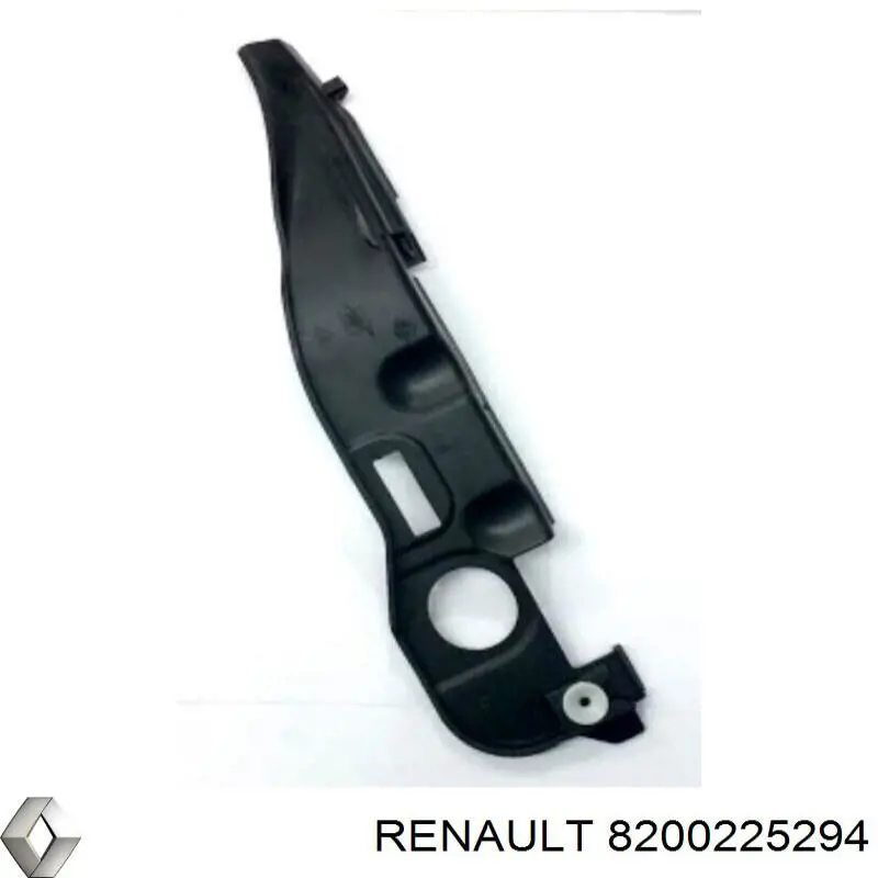 Rejilla de limpiaparabrisas izquierda para Renault Kangoo (FC0)