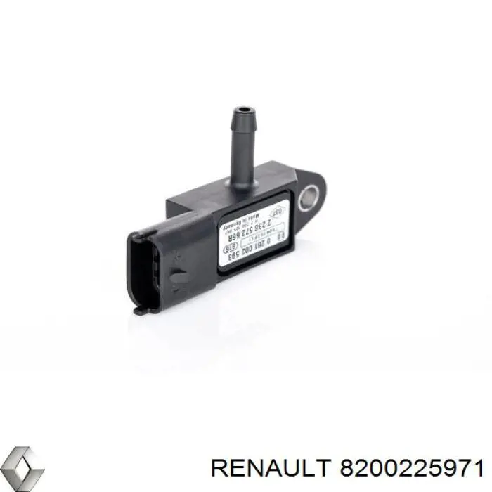 8200225971 Renault (RVI) Sensor de presión de sobrealimentación