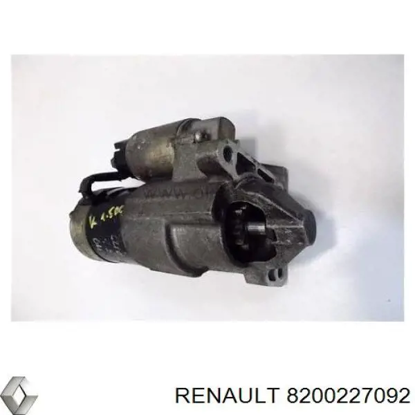 8200227092 Renault (RVI) motor de arranque
