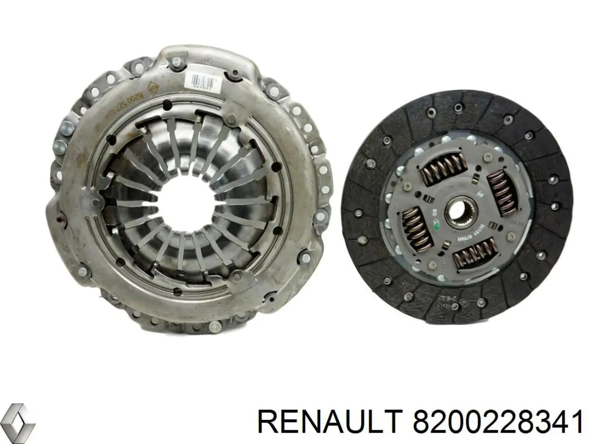 8200228341 Renault (RVI) disco de embrague