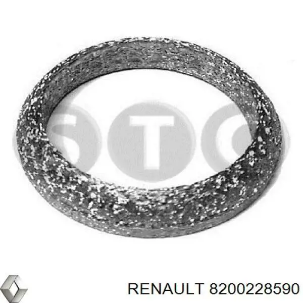 Comprar 8200228590 Renault (RVI) Anillo de la tubería de admisión del silenciador