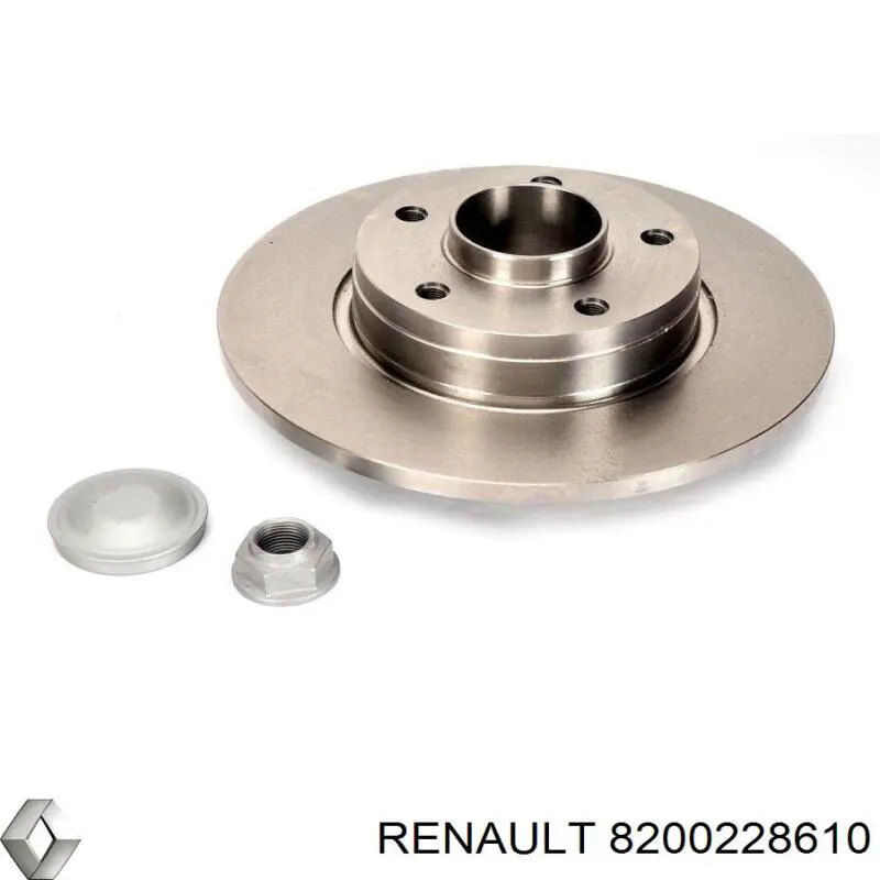 Comprar 8200228610 Renault (RVI) Disco de freno trasero