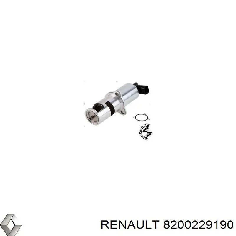 8200229190 Renault (RVI) válvula egr