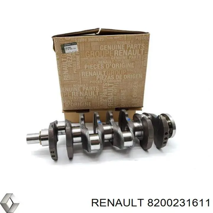 Comprar 8200231611 Renault (RVI) Cigüeñal