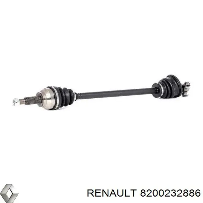 8200014107 Renault (RVI) árbol de transmisión delantero izquierdo