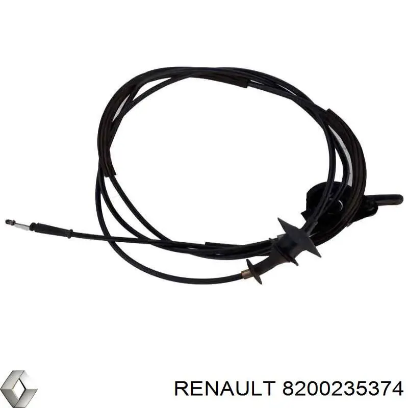 Cable de apertura de capó del motor para Renault Espace (JK0)