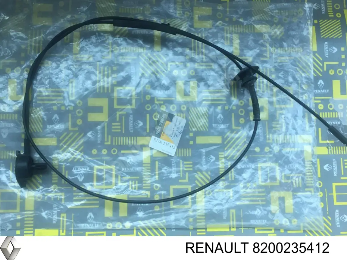 Cable de apertura de capó del motor Renault (RVI) 8200235412 precio, desde 16,77 EUR