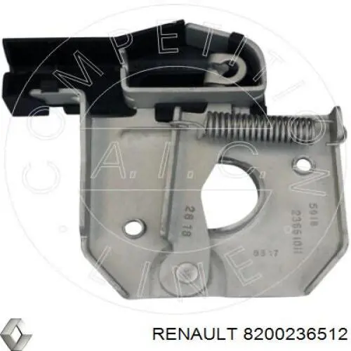 8200236512 Renault (RVI) cerradura del capó de motor