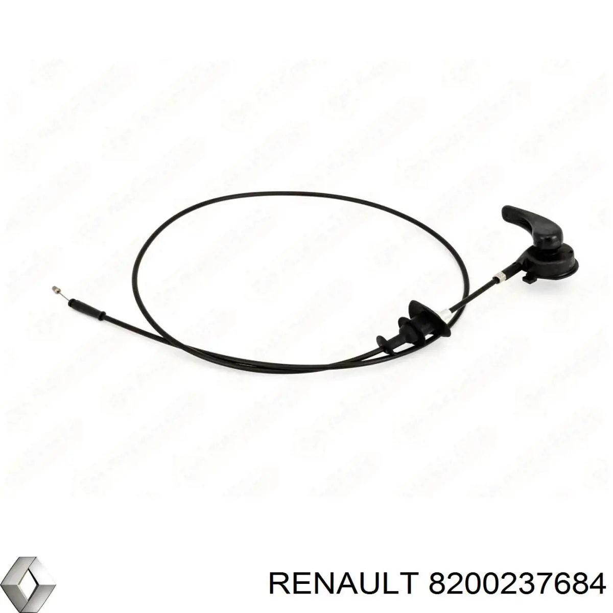 Cable de capó Renault (RVI) 8200237684