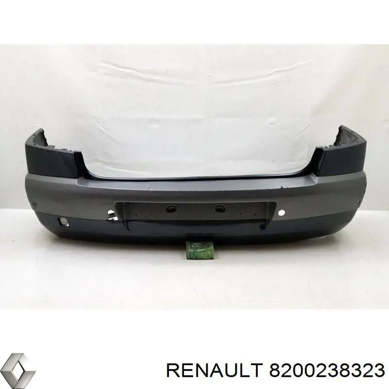 Defensa trasero para Renault Megane II LM0, LM1
