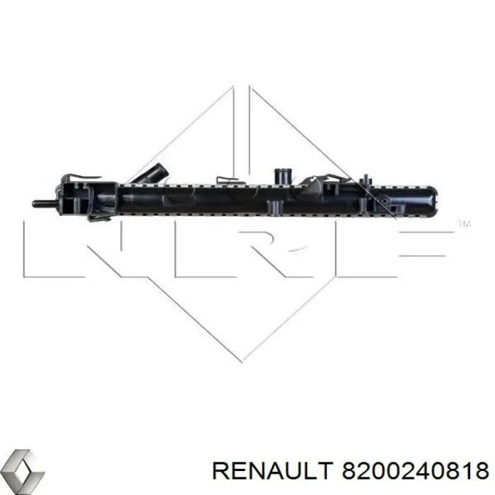 8200240818 Renault (RVI) radiador