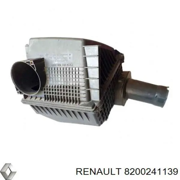 Caja del filtro de aire Renault Laguna 2 (KG0)