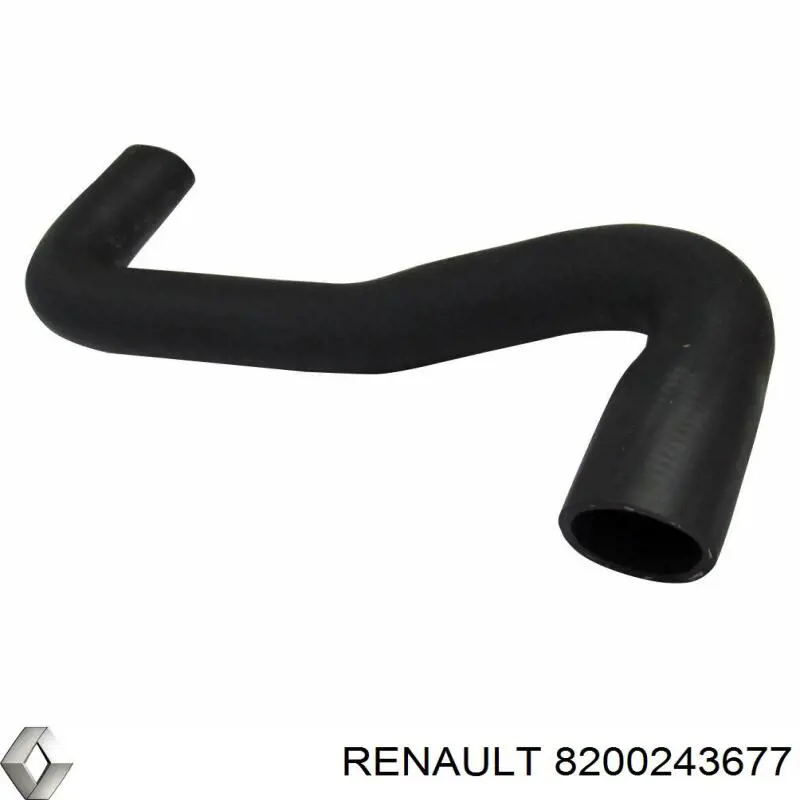 8200243677 Renault (RVI) tubería de radiador arriba