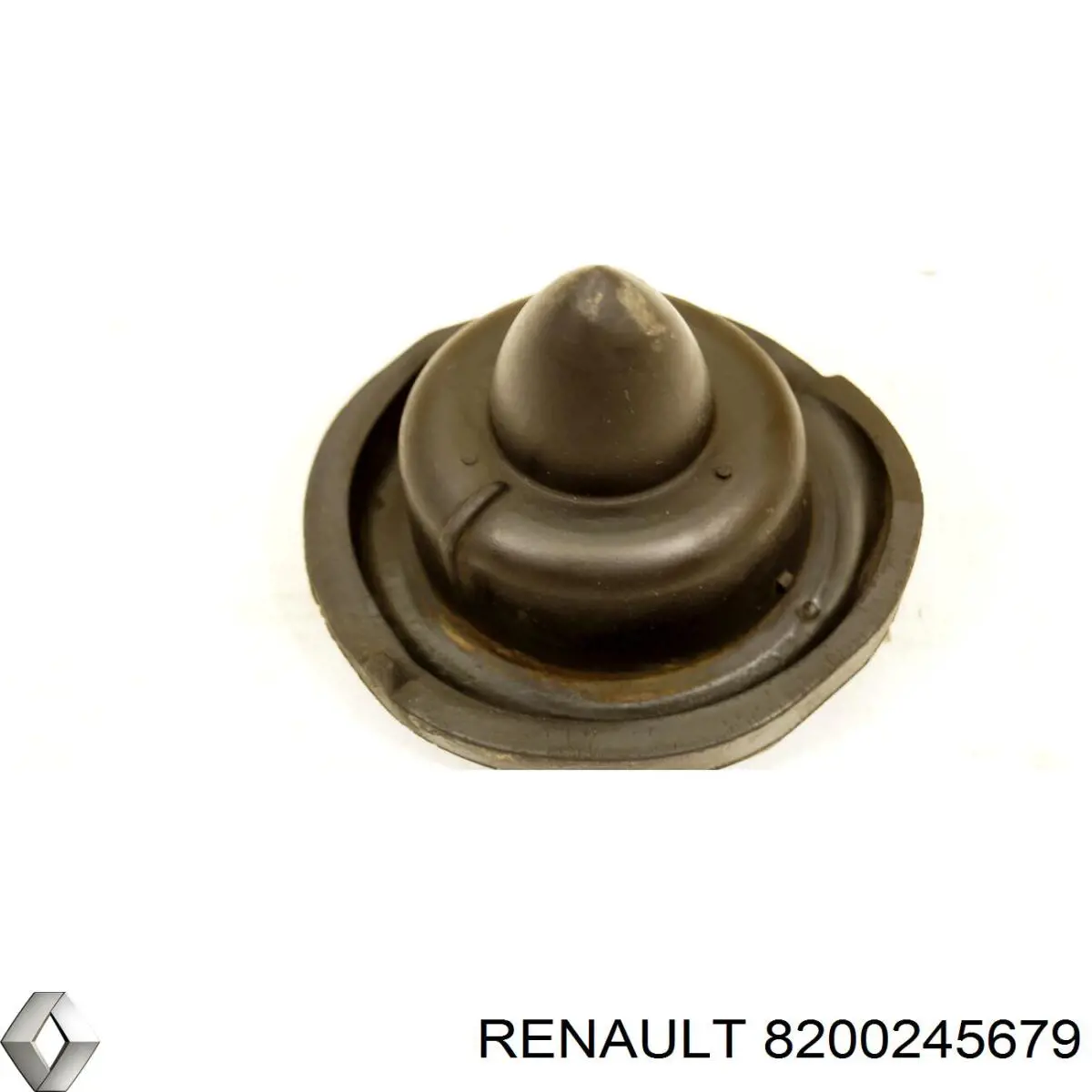 8200245679 Renault (RVI) Aislador de resorte trasero inferior de goma