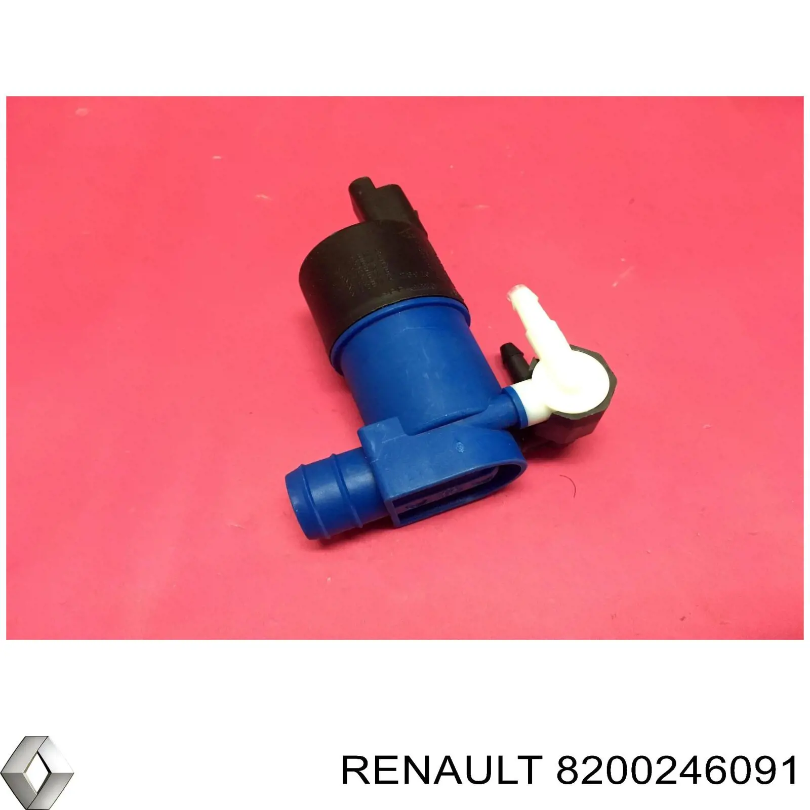 Comprar 8200246091 Renault (RVI) Bomba de agua limpiaparabrisas, delantera