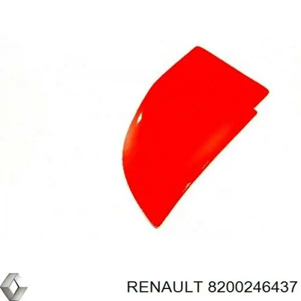 8200246437 Renault (RVI) pegatina para guardabarro trasero