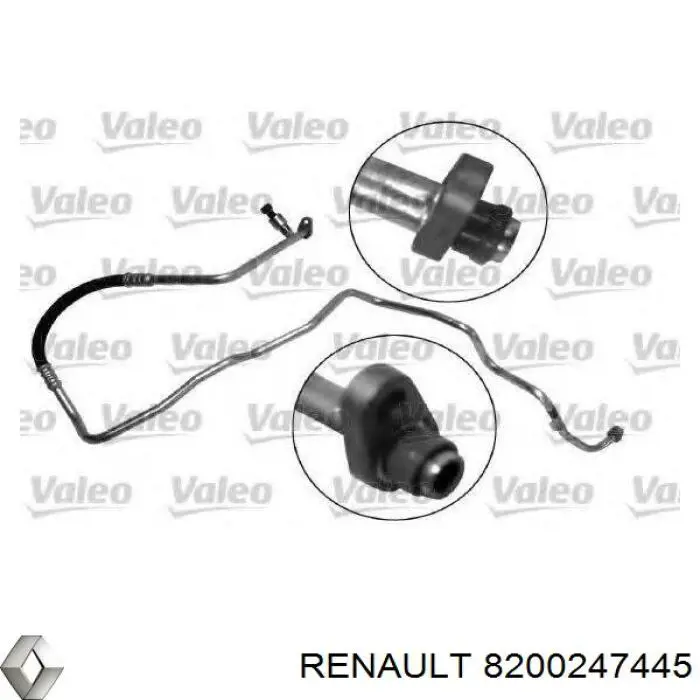 Comprar 8200247445 Renault (RVI) Manguera de aire acondicionado de radiador al deshidratador