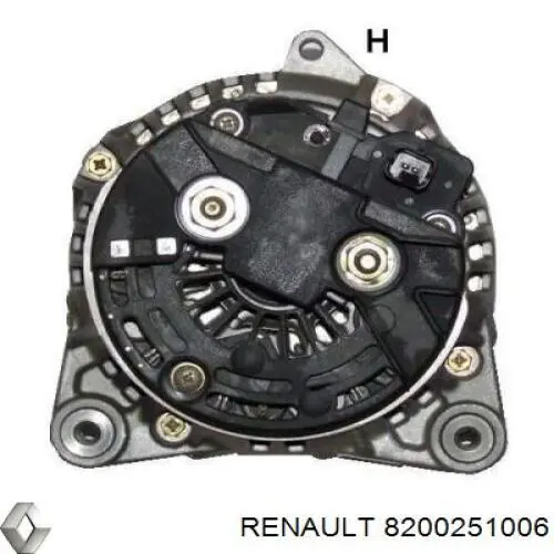 8200251006 Renault (RVI) Alternador de coche
