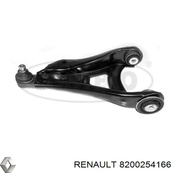 8200254166 Renault (RVI) barra oscilante, suspensión de ruedas delantera, inferior derecha