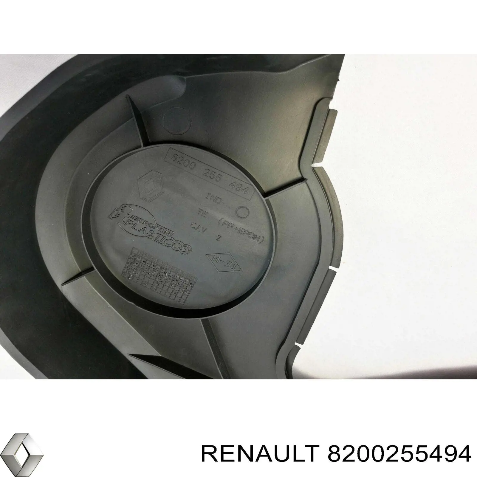 8200255494 Renault (RVI) tapa de correa de distribución