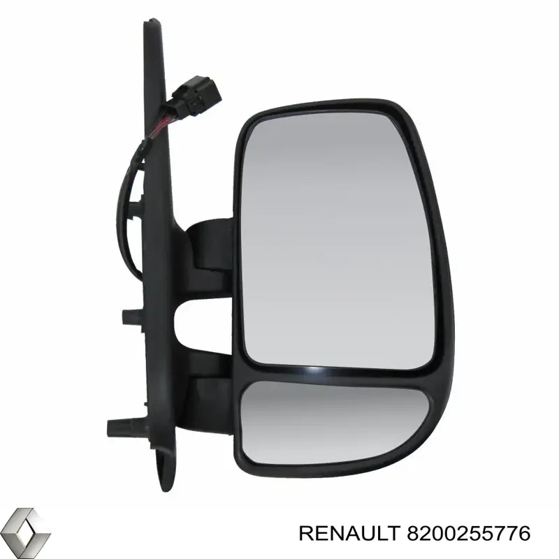8200255776 Renault (RVI) espejo retrovisor derecho