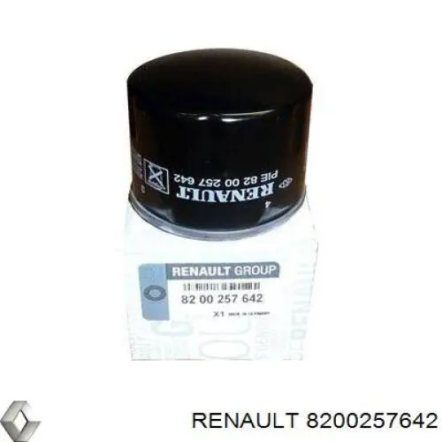 Filtro de aceite 8200257642 Renault (RVI)