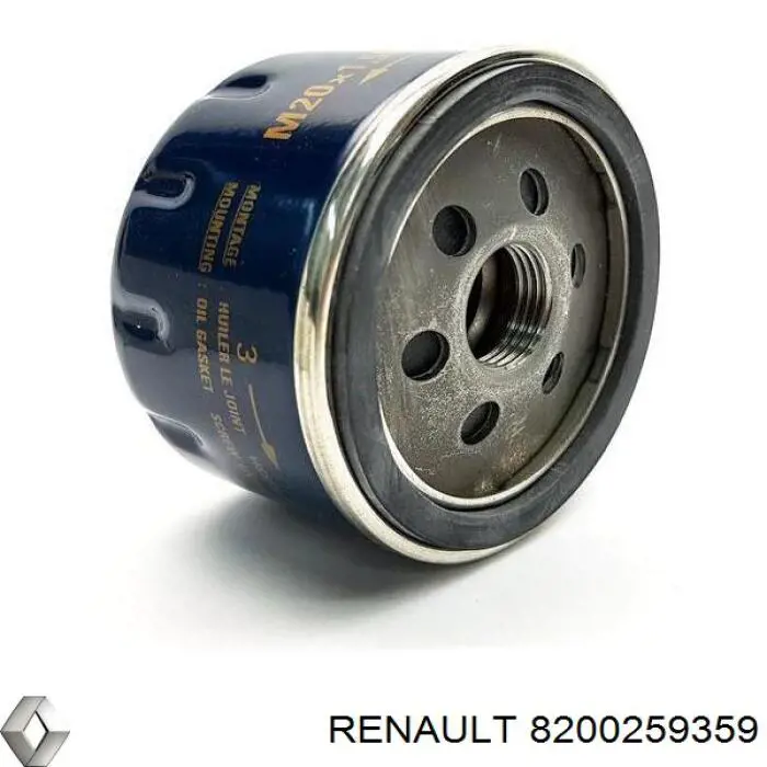 8200259359 Renault (RVI) filtro de aire