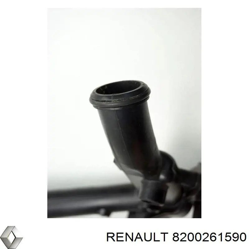8200261590 Renault (RVI) brida del sistema de refrigeración (triple)