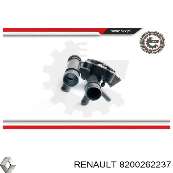 Comprar 8200262237 Renault (RVI) Caja de termostato