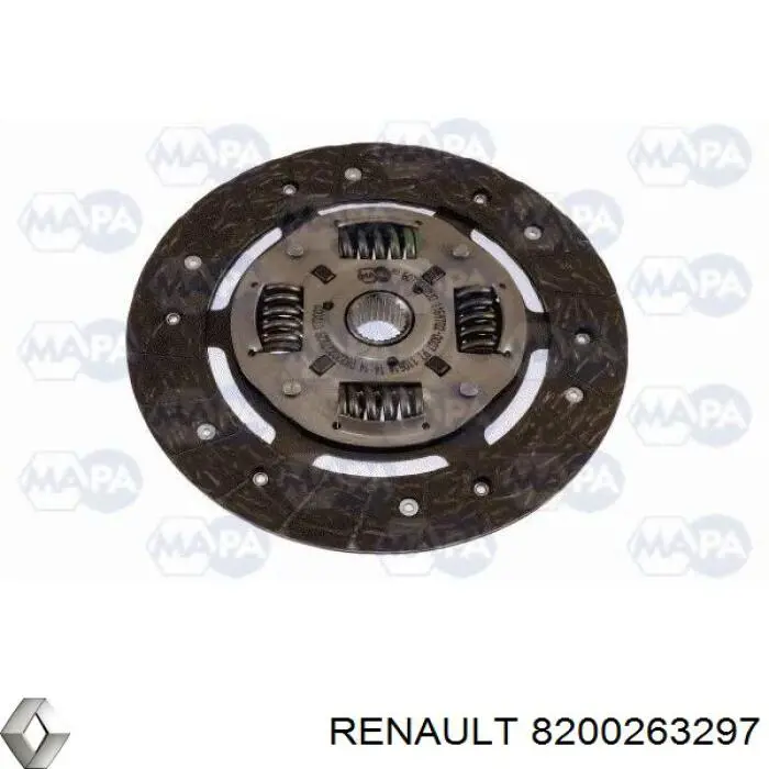 Comprar 8200263297 Renault (RVI) Kit de embrague completo
