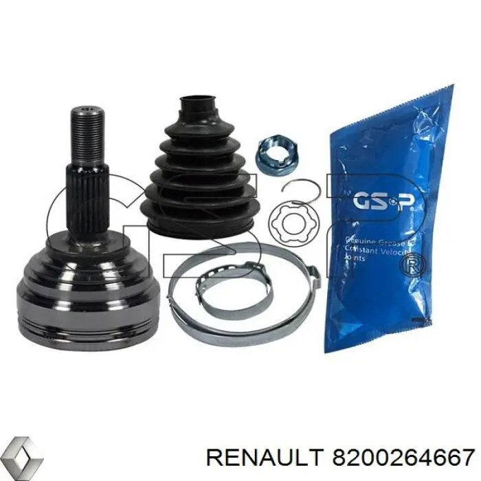 Comprar 8200264667 Renault (RVI) Junta homocinetica