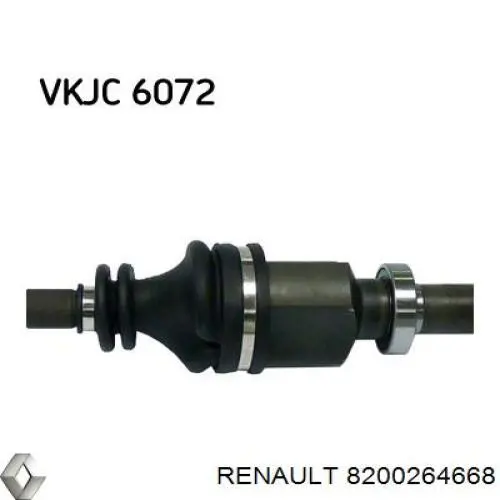 8200264668 Renault (RVI) Semieje delantero derecho
