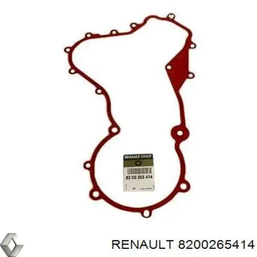 Junta de tapa frontal del motor Renault (RVI) 8200265414 precio, desde 20,76 EUR