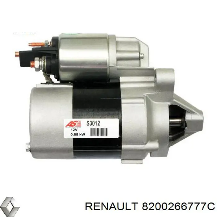 Burro de arranque  Renault (RVI) 8200266777C precio, desde 94,80 EUR