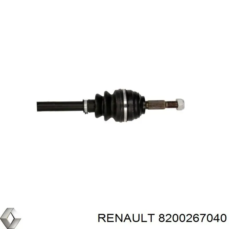 8200267040 Renault (RVI) árbol de transmisión delantero izquierdo