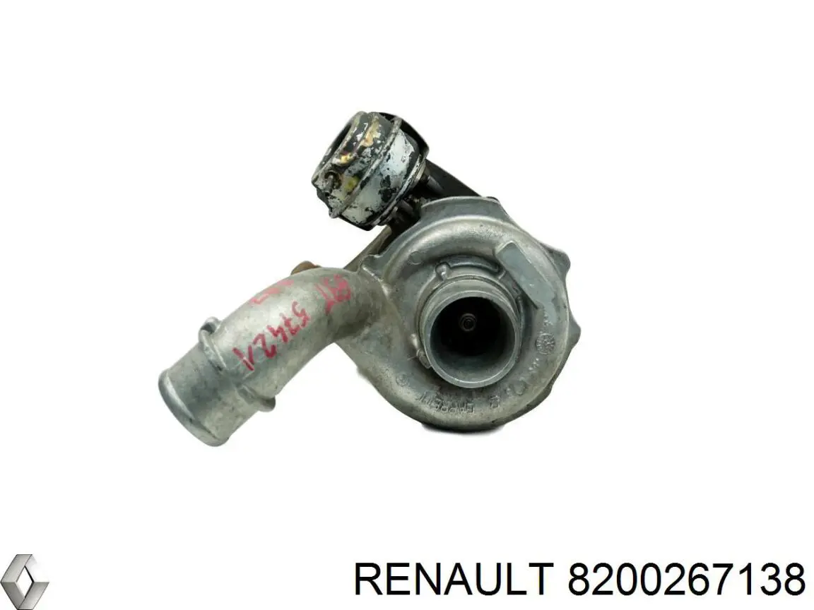 8200267138 Renault (RVI) turbocompresor