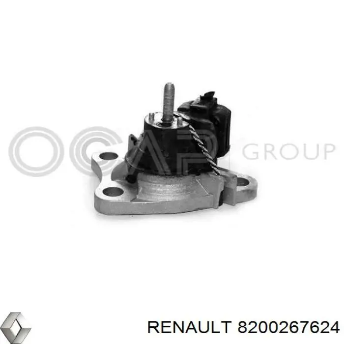 8200267624 Renault (RVI) soporte de motor derecho