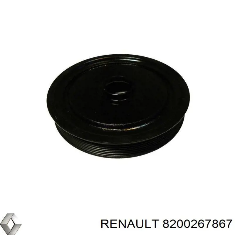 Comprar 8200267867 Renault (RVI) La polea del cigüeñal