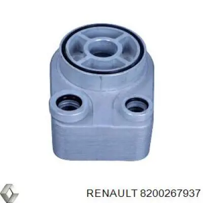 8200267937 Renault (RVI) radiador de aceite, bajo de filtro