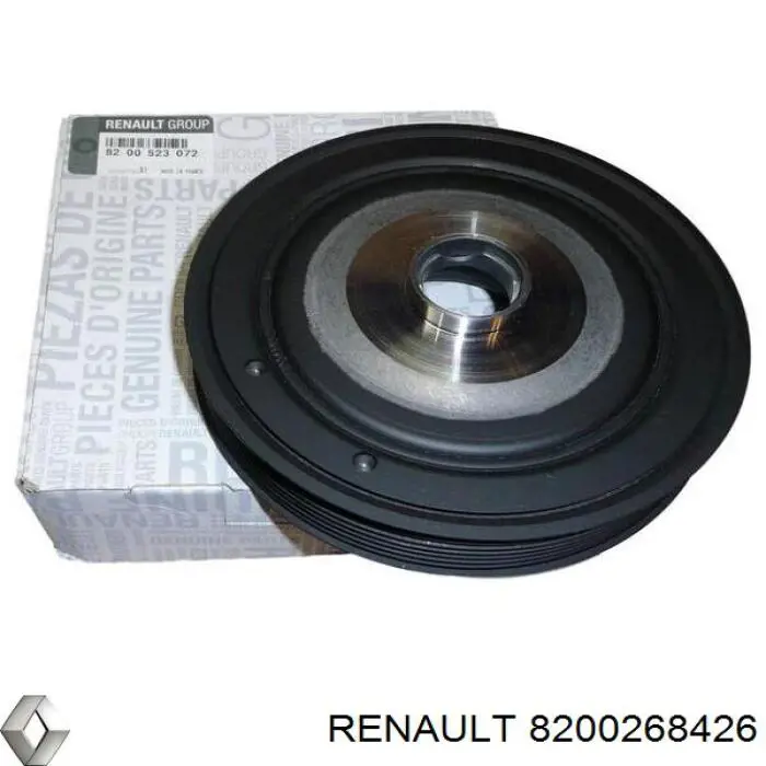 Polea del cigüeñal Renault (RVI) 8200268426 precio, desde 58,87 EUR